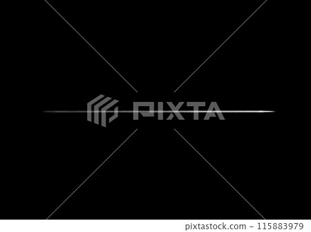 A straight contrail can be seen in the distance 115883979