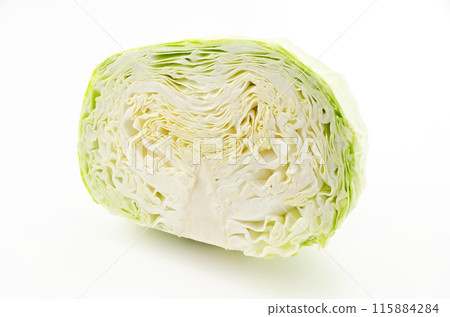 白菜切成兩半 115884284