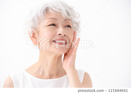 美容高級女性法令紋 115884681