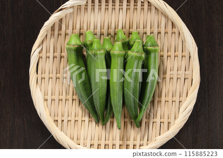 濾鍋上的秋葵 濾鍋上的秋葵 115885223