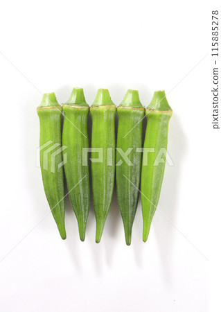 Fresh okra 115885278