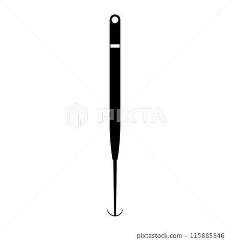 fishing float icon symbol 115885846