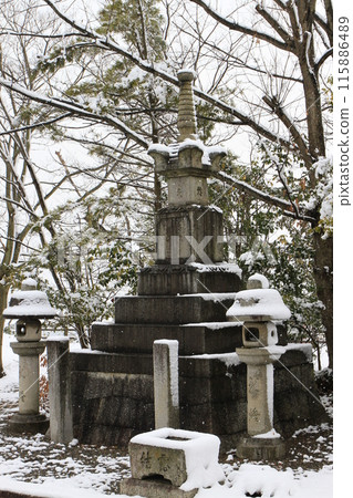 Naosuke Ii Memorial Tower (Tenneiji Temple, Hikone City, Shiga Prefecture) Naosuke Ii Memorial Tower (Tenneiji Temple, Hikone City, Shiga Prefecture) 115886489