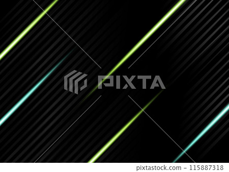 對角線射線影像黑色背景 115887318