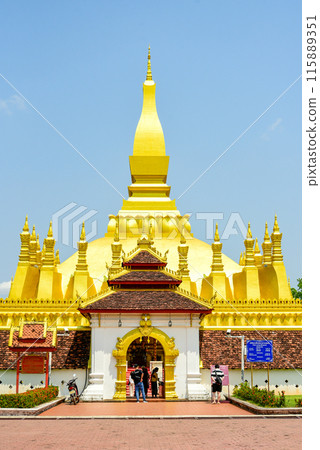 寮國首都萬象塔鑾美景 115889351