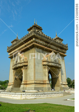 寮國首都萬象Patuxai美景 115889698