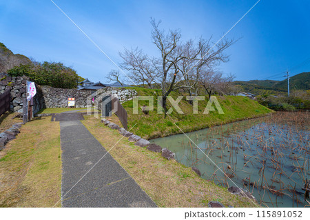 [Important Preservation District for Groups of Traditional Buildings] Doi Kurachu: Aki Doi's Gate and Moat 2, Aki City, Kochi Prefecture 115891052