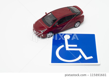 Hybrid car and wheelchair mark 115891681