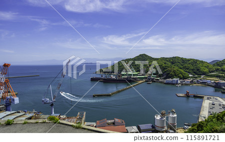 Hakata Island, Hakata Kinoura Port, Imabari City, Ehime Prefecture Hakata Island, Hakata Kinoura Port, Imabari City, Ehime Prefecture 115891721
