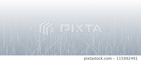 Abstract structure circuit computer cube technology business background. Vector art. 115892491