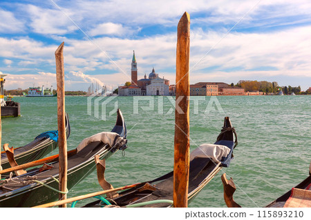 Island of San Giorgio Maggiore and Giudecca Canal, Venice, Italy Island of San Giorgio Maggiore and Giudecca Canal, Venice, Italy 115893210