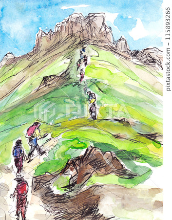 Mt. Hayachine [Odagoe Course] 115893266