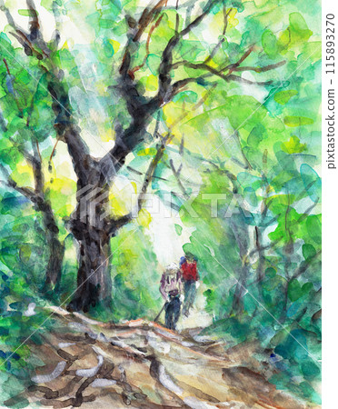 Mt. Monnai [Taking the Marumori Ridge Course] 115893270