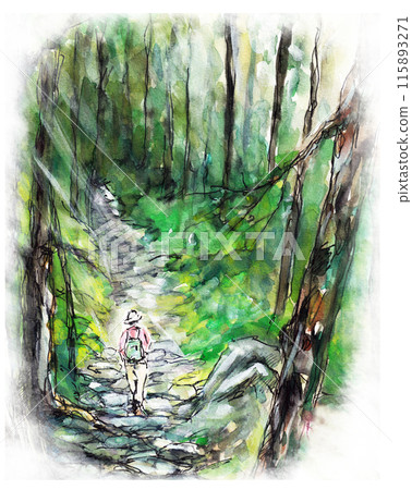 搭乘熊野古道穿越馬越嶺 115893271