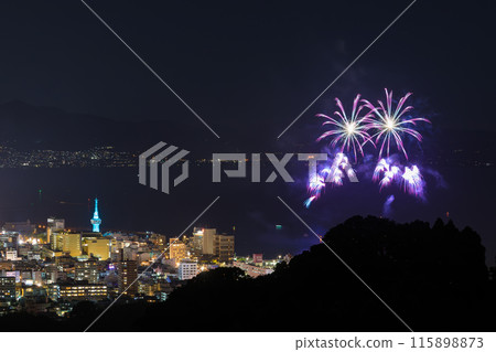 Beppu Summer Fireworks (Beppu City, Oita Prefecture) 115898873