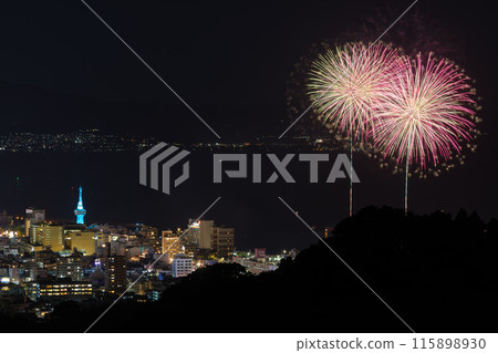Beppu Summer Fireworks (Beppu City, Oita Prefecture) 115898930