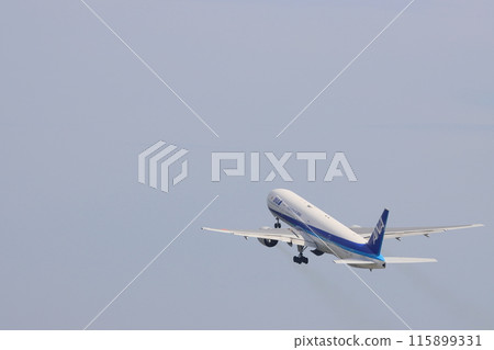 班機起飛和上升 115899331