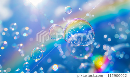 彩虹和肥皂泡 彩虹和肥皂泡 115900022