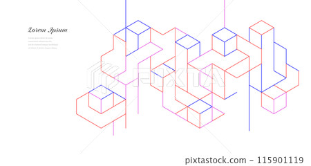 幾何抽象建築科技商業背景 幾何抽象建築科技商業背景 115901119
