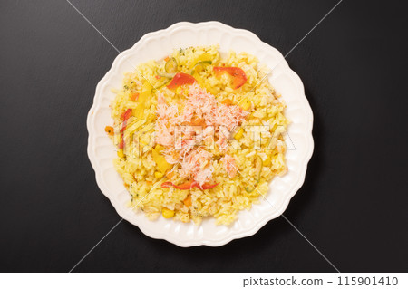 Crab pilaf (red snow crab) 115901410