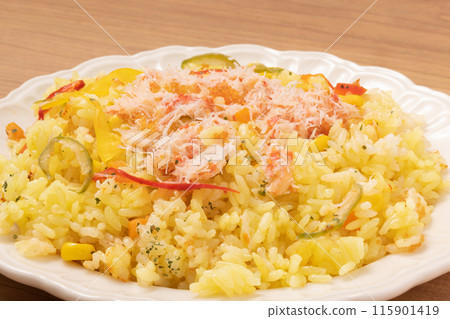 蟹抓飯（紅雪蟹） 115901419