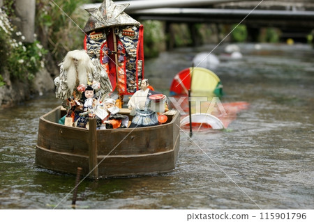 鳥取、四季漫步、鯉魚旗河、瀨戶川 115901796