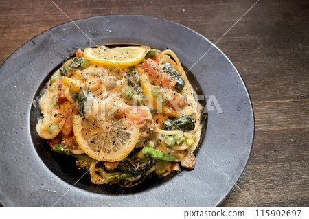 Lemon pasta Lemon pasta 115902697