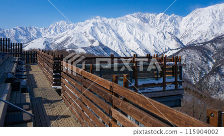 白馬岩岳雪原滑雪場風景 115904002