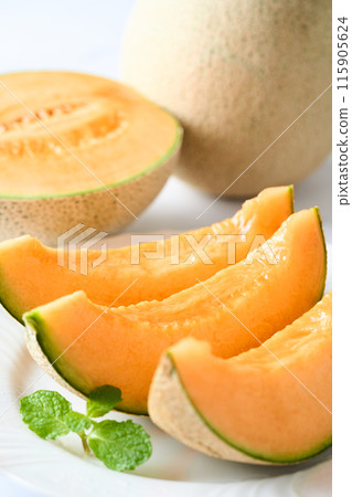 切紅肉哈密瓜 - 北海道朝日哈密瓜 切紅肉哈密瓜 - 北海道朝日哈密瓜 115905624