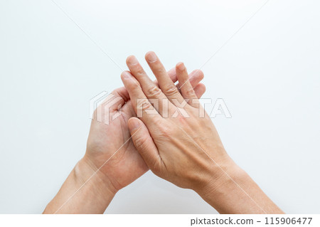 Clap with both hands 115906477