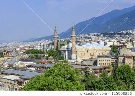 從託法尼公園看布爾薩大清真寺 115908236