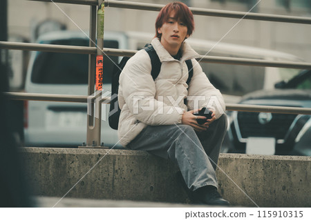 male, man, smart phone 115910315