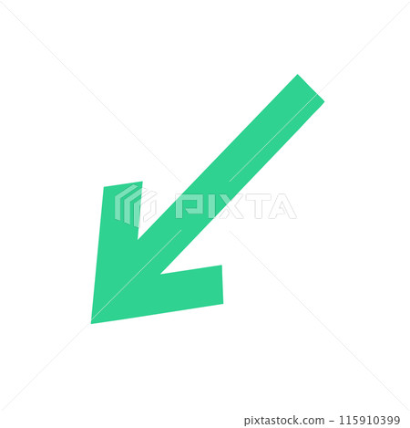 down green arrow 115910399