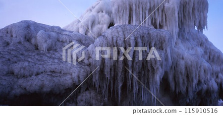 擱淺在北海道三里濱的流冰魂 115910516