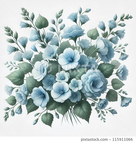 light blue bouquet light blue bouquet 115911066