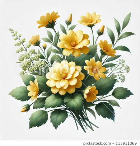 Yellow bouquet Yellow bouquet 115911069