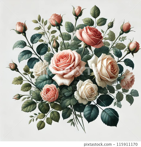 Bouquet of roses 115911170