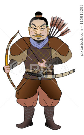 Illustration of Aterui, Chief of the Emishi 115913293