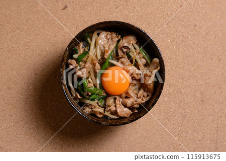 豬肉韭菜碗 豬肉韭菜碗 115913675