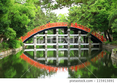 Sumiyoshi Taisha Bridge 115913891