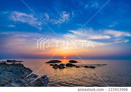 京都丹後半島台東日落 京都丹後半島台東日落 115913906