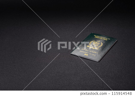 Physical paper international passport of Pakistani citizen Physical paper international passport of Pakistani citizen 115914548