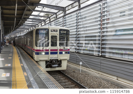 京王線新宿府中站 府中站 家 當地電車 115914786