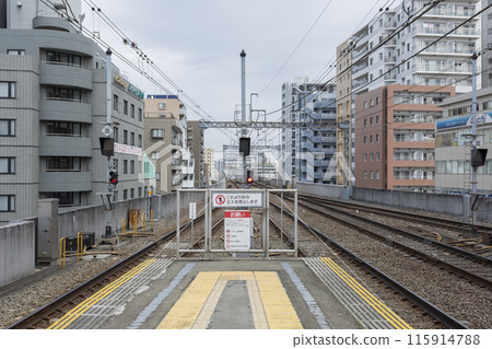京王線新宿府中站 府中站 家 當地電車 115914788