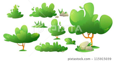 Summer or spring landscape creation nature element Summer or spring landscape creation nature element 115915039