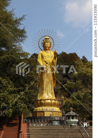 Mount Hoju, Daikannonji Temple, Tsu, Mie Prefecture Mount Hoju, Daikannonji Temple, Tsu, Mie Prefecture 115915090