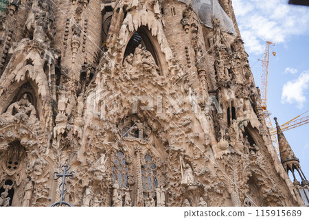 Sagrada Familia Passion Tower 115915689