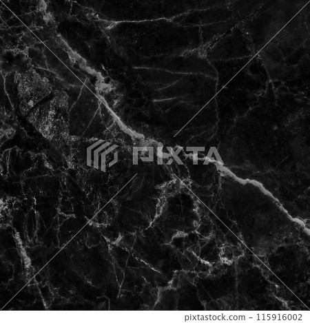 Black grey background marble wall texture for design art work, seamless pattern of tile stone with bright and luxury. 115916002
