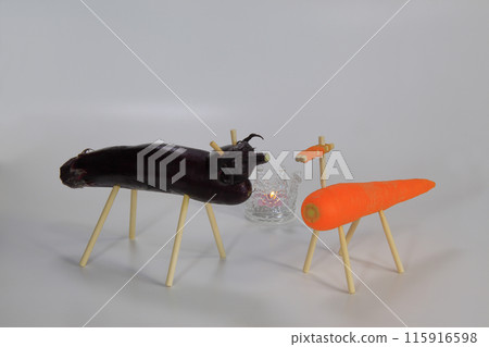 Bon Festival decoration: Spirit horse 115916598