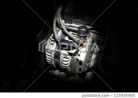 Car generator or alternator for generating electricity of the car 115916900